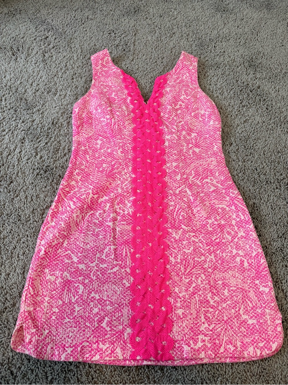 Lilly Pulitzer for Target Sleeveless Pink Patterned A-Line Dress